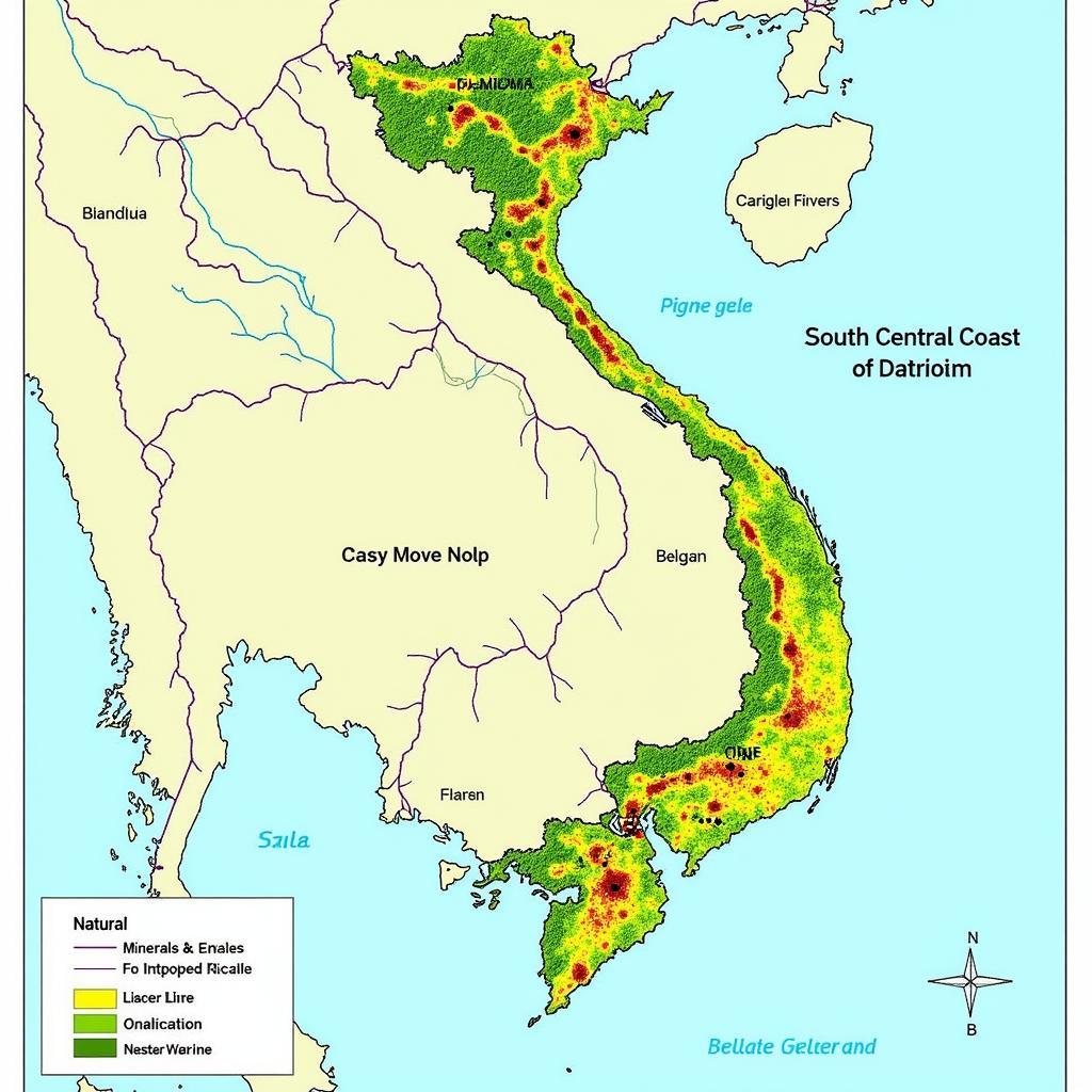 Đặc điểm tự nhiên Duyên hải Nam Trung Bộ