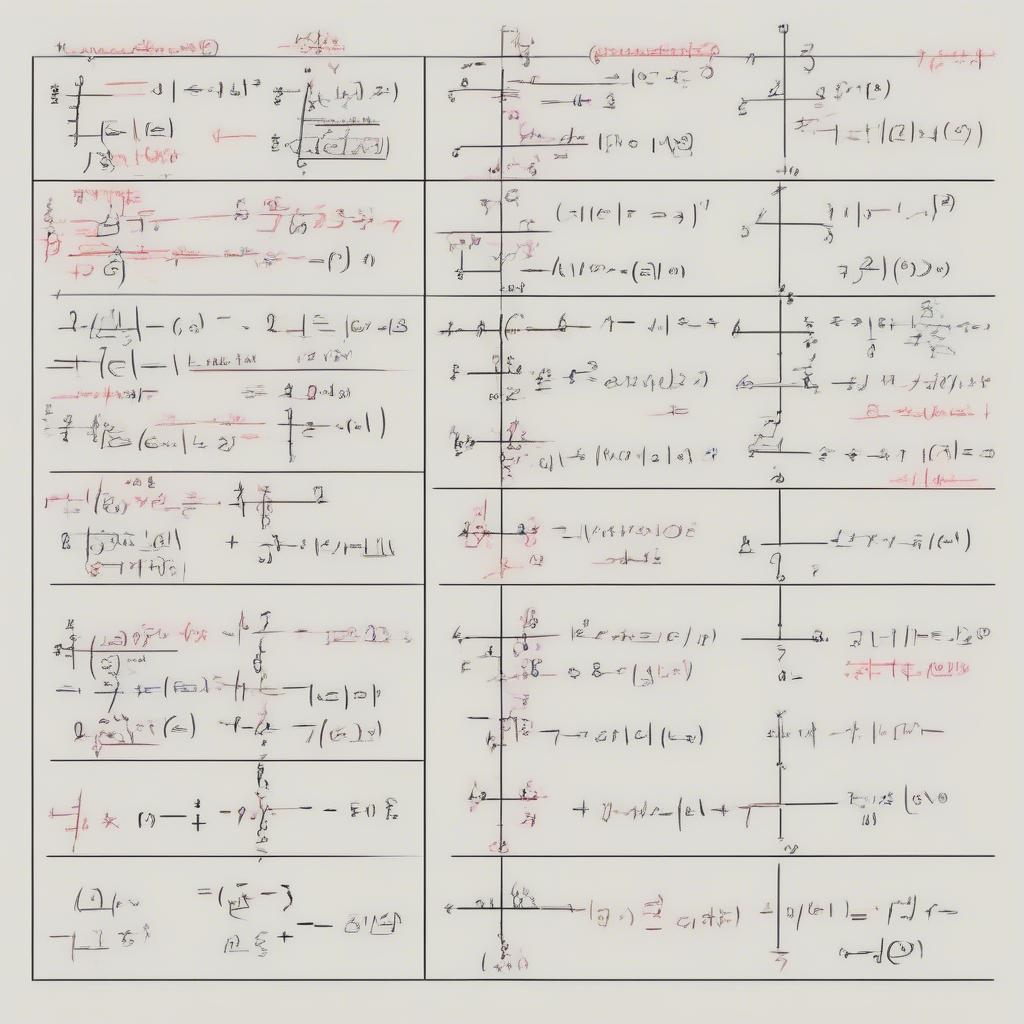 Công Thức Đạo Hàm