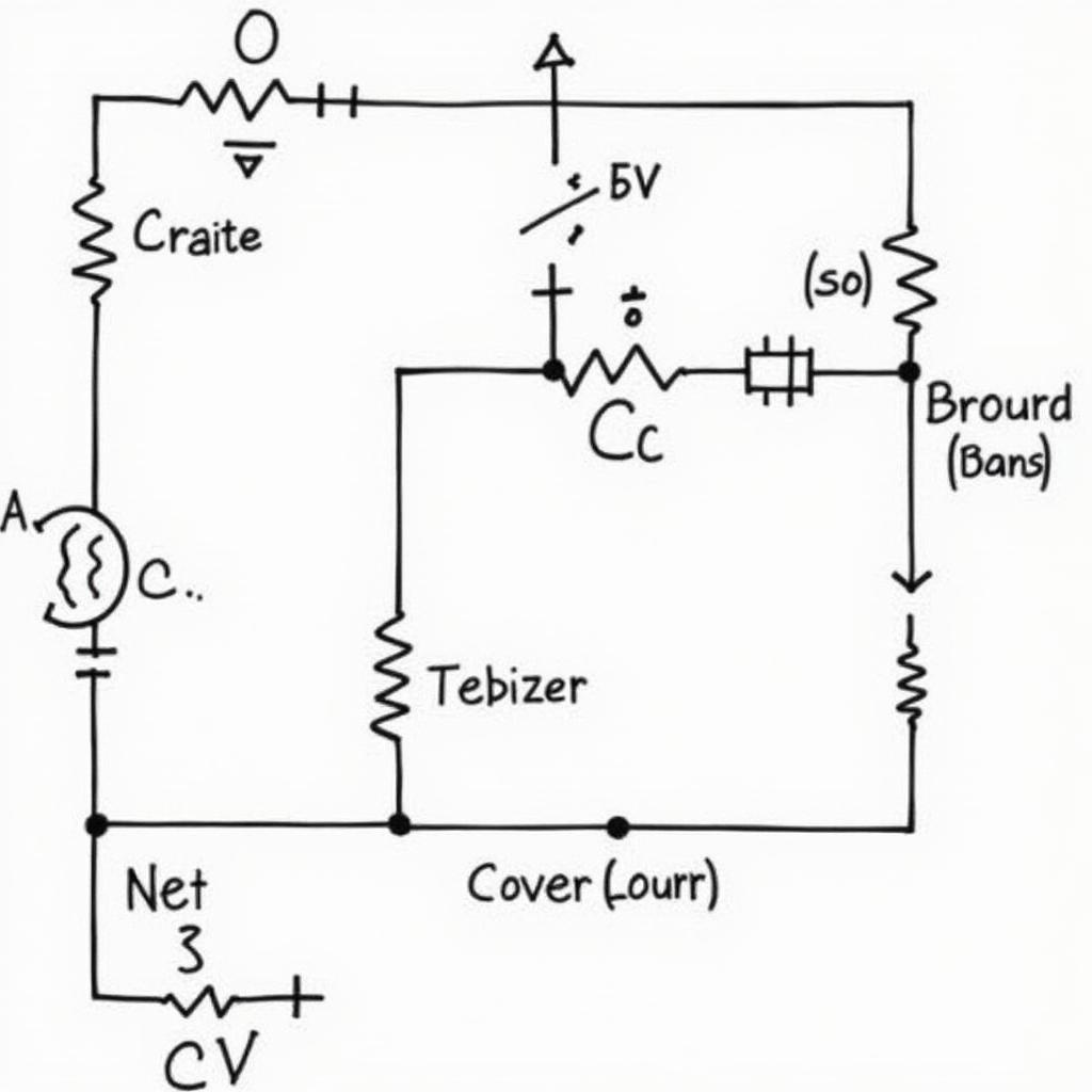 Sơ đồ mạch điện bài 2 công nghệ 11