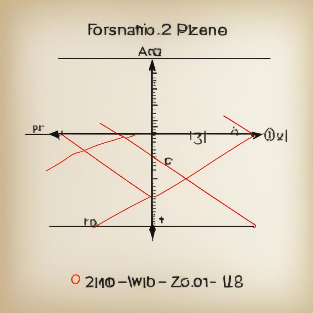 Khoảng cách giữa hai điểm trên hệ trục tọa độ