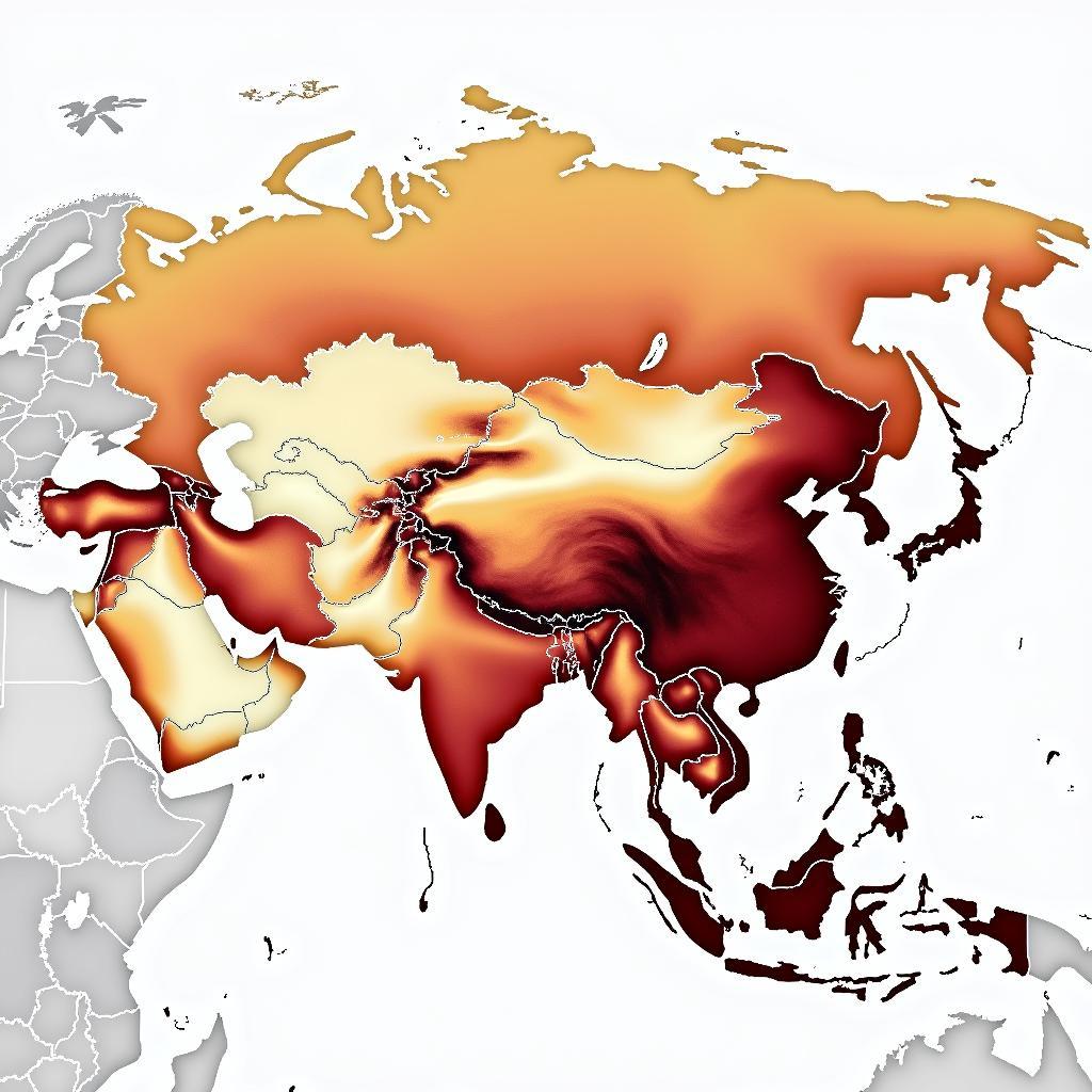 Phân bố dân cư Châu Á