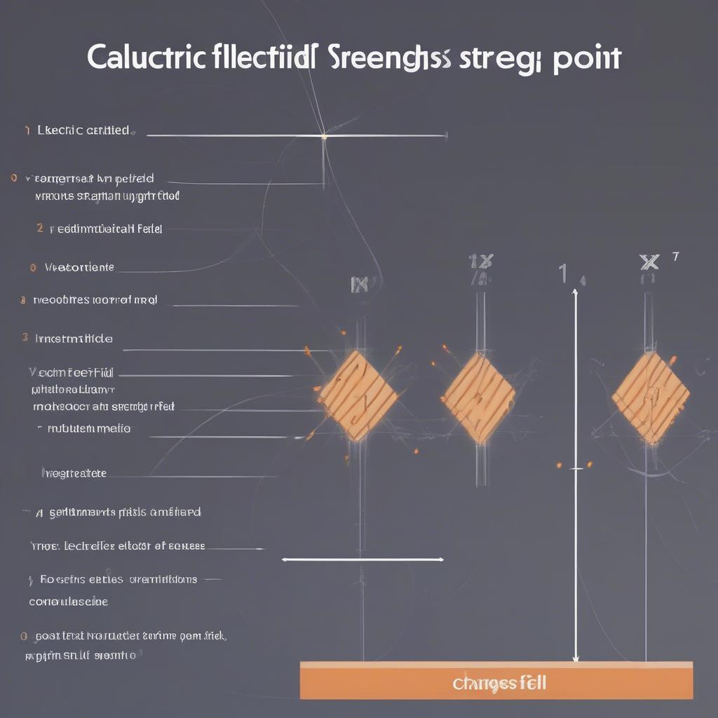 Tính cường độ điện trường