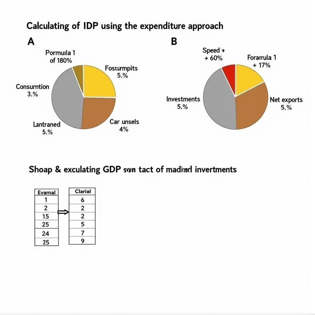 Tính GDP theo phương pháp chi tiêu