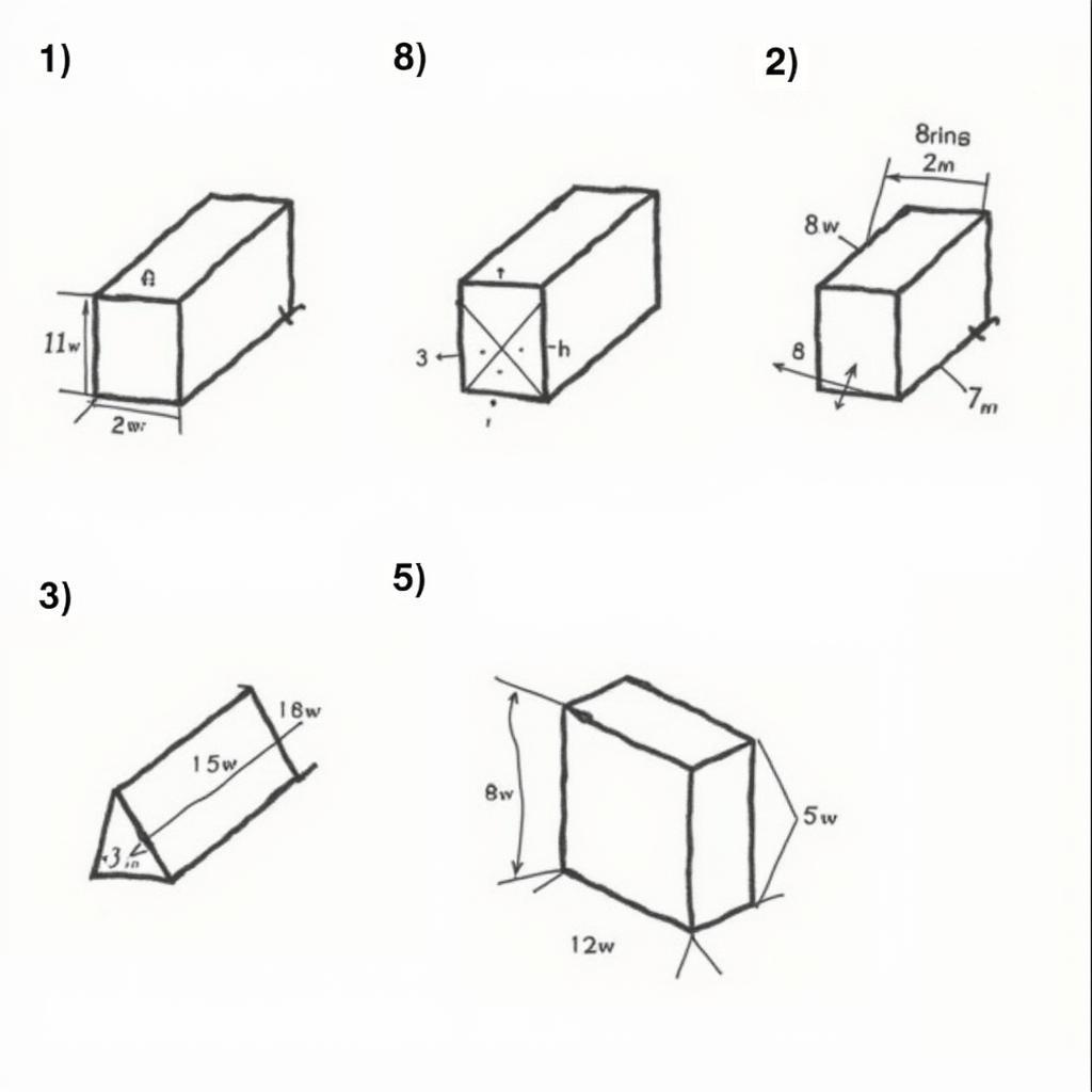 Ví dụ bài tập vẽ hình chiếu thứ ba có lời giải