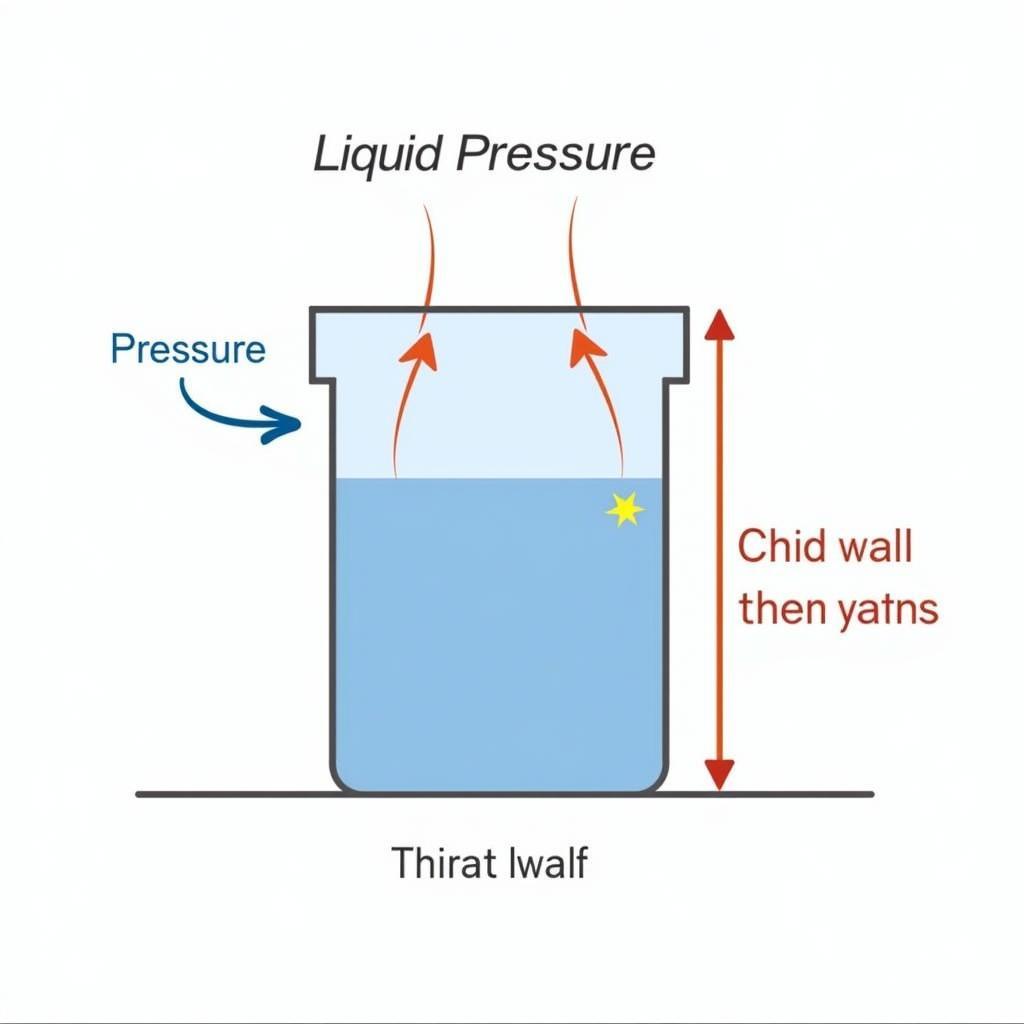 Áp suất chất lỏng trong vật lý 8