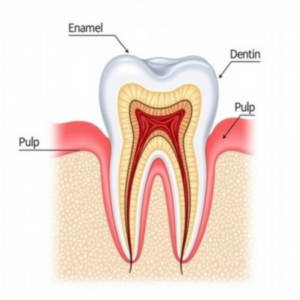 Cấu Trúc Cơ Bản Của Răng