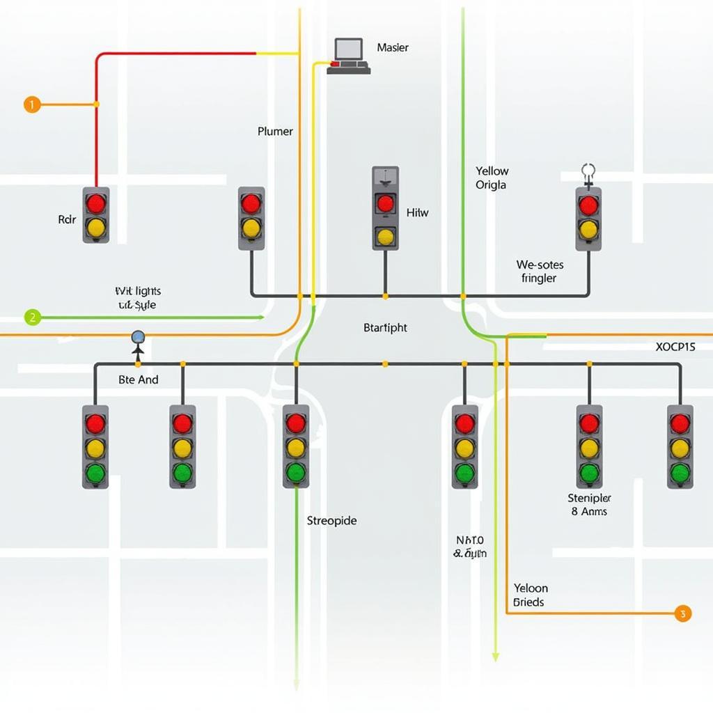 Mô phỏng điều khiển đèn giao thông bằng PLC S7-200