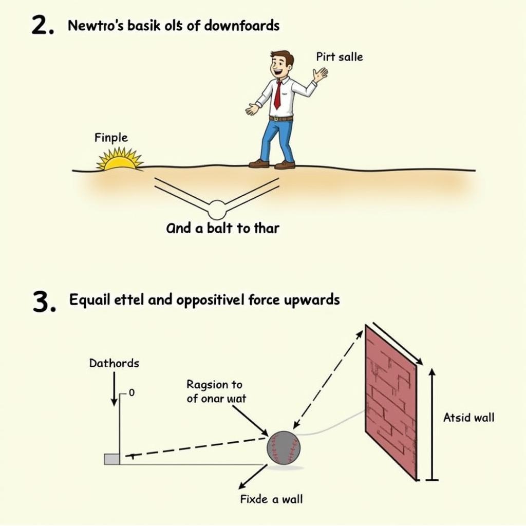 Minh họa Định luật III Newton