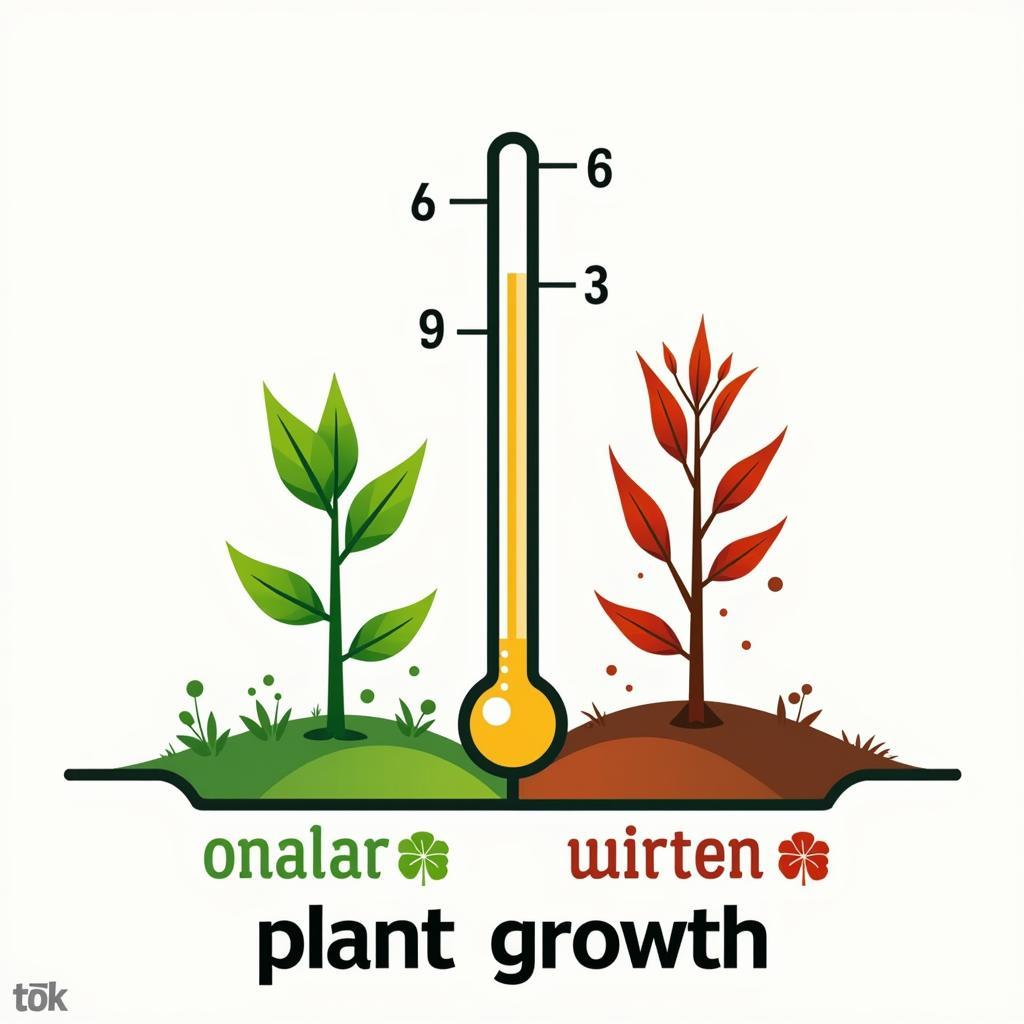 Ảnh hưởng của nhiệt độ đến sinh trưởng thực vật