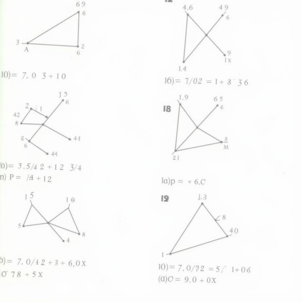 Giải bài 19 SBT Toán 7 tập 2 hình học