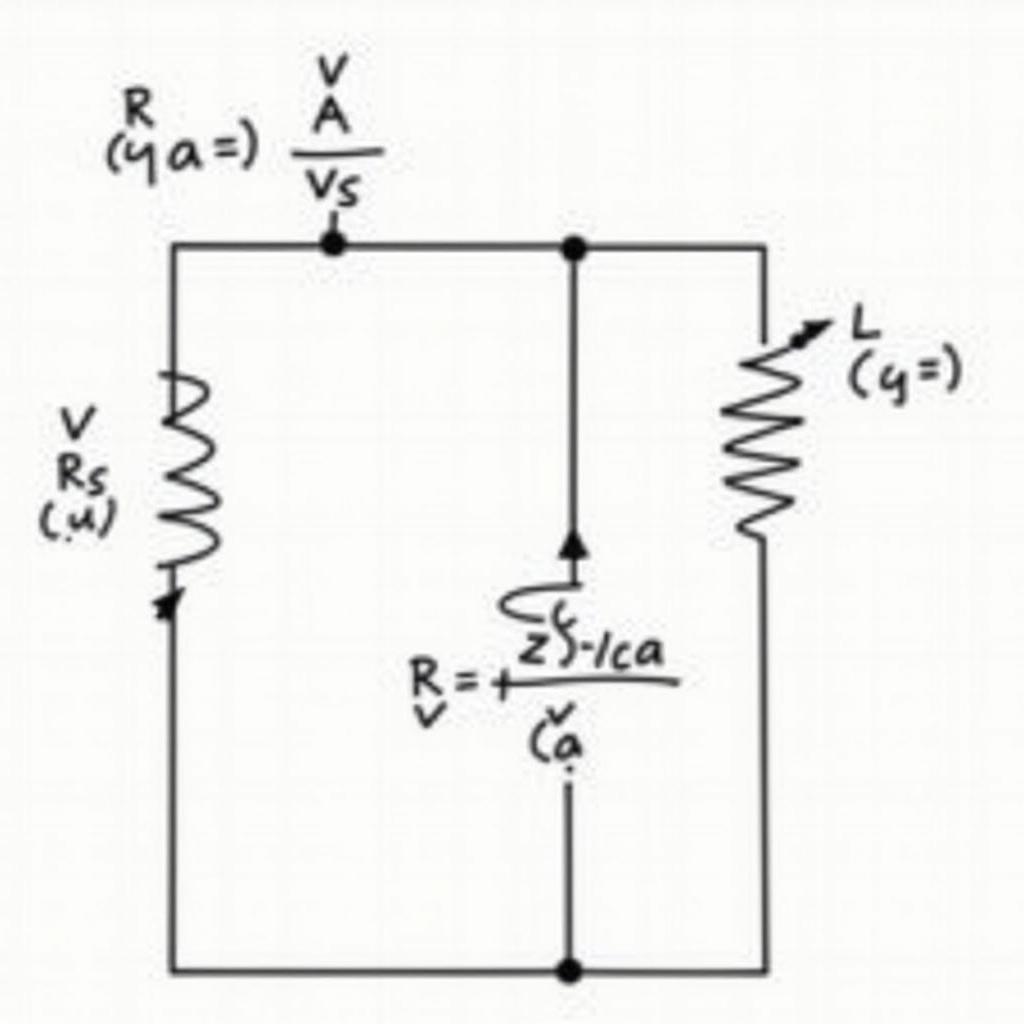 Sơ đồ mạch điện bài 24.3 SBT Vật Lý 9