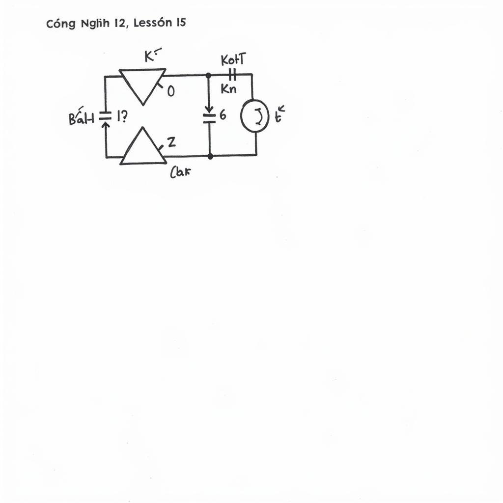 Giải Bài Tập Công Nghệ 12 Bài 15: Mạch Điện Tử Cơ Bản