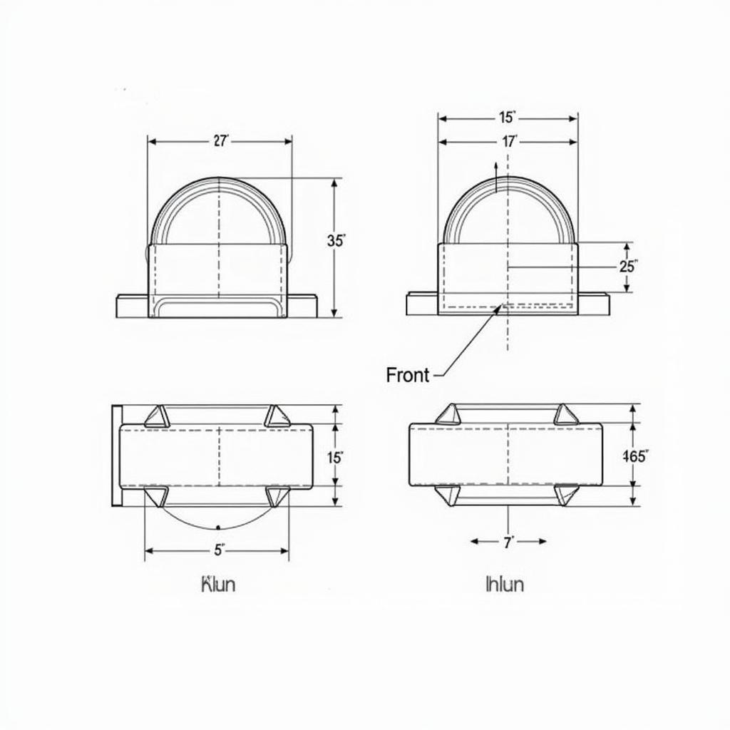 Bản vẽ chi tiết trong bài tập công nghệ 8 bài 29