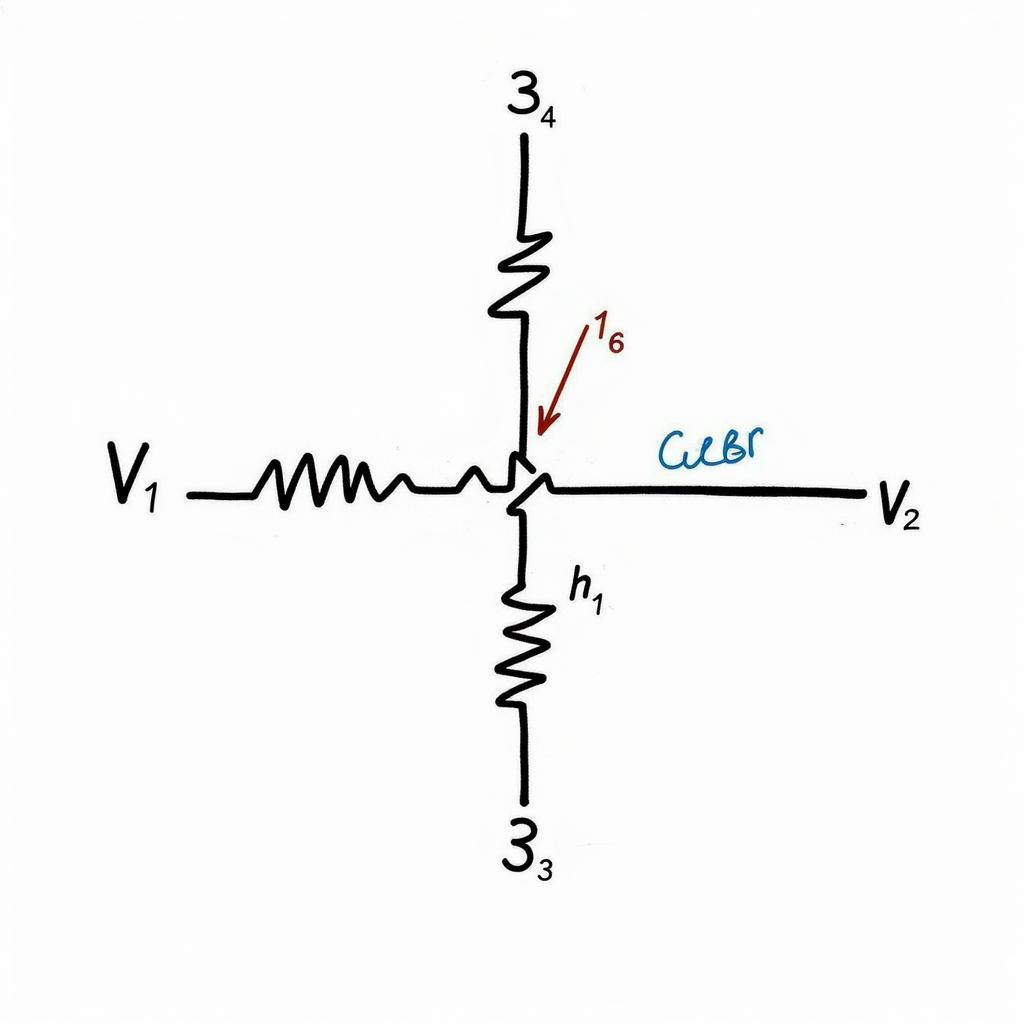 Giản đồ vector cơ bản trong dòng điện xoay chiều