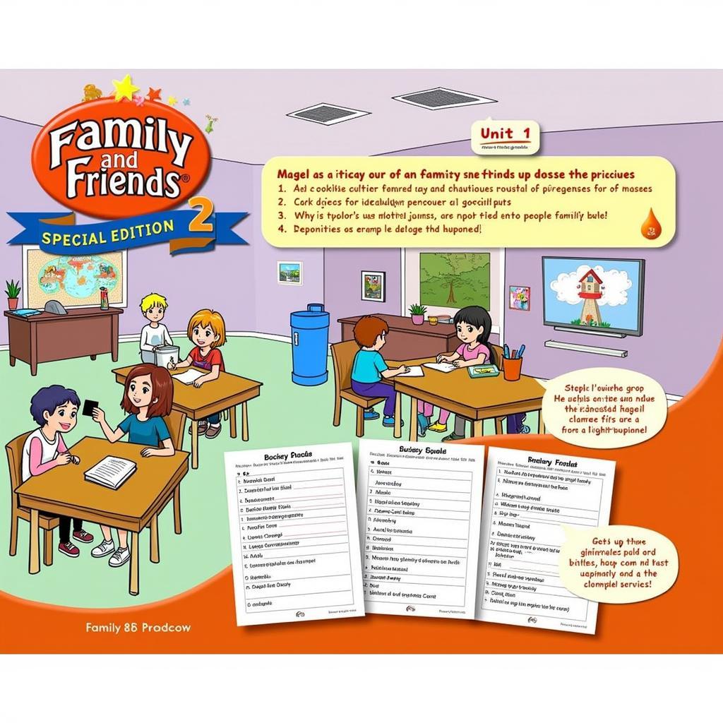 Giải bài tập Family and Friends Grabe 2 Special Edition Unit 1