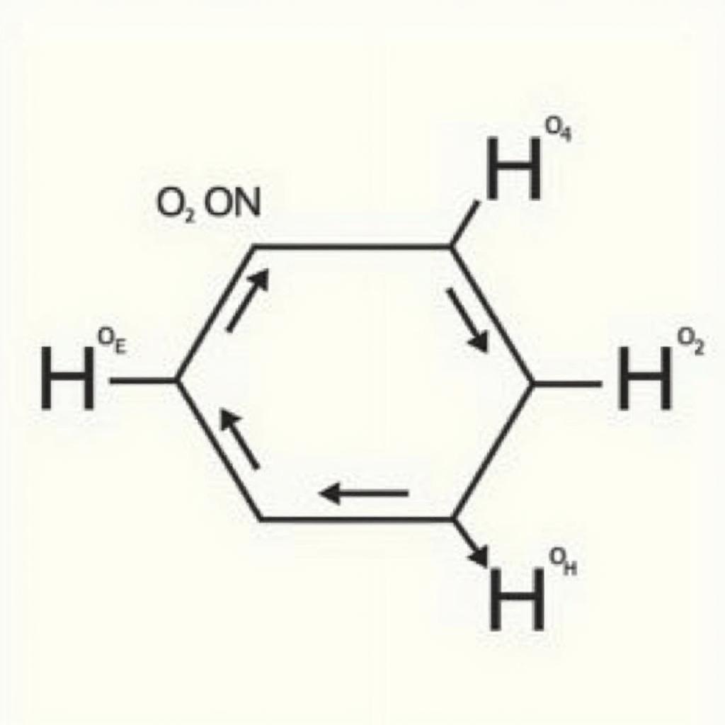 Công thức cấu tạo của Benzen