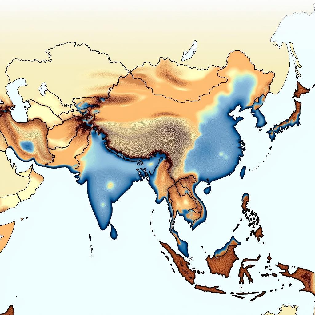 Phân bố dân cư Châu Á