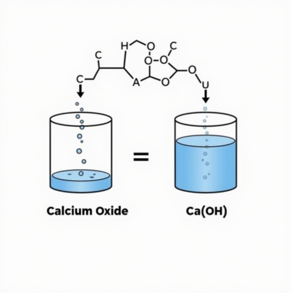 Phản ứng của oxit bazơ với nước