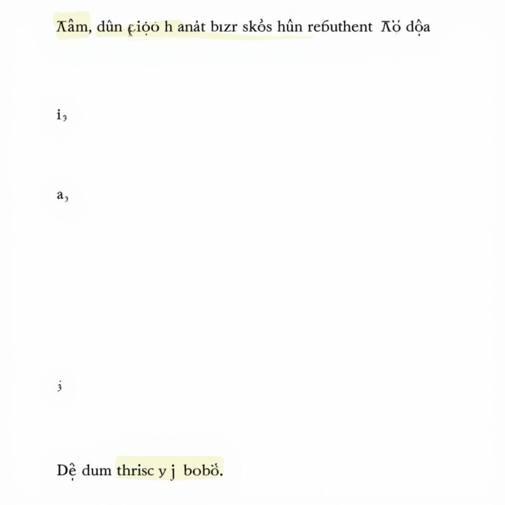 Ví dụ về thành phần biệt lập