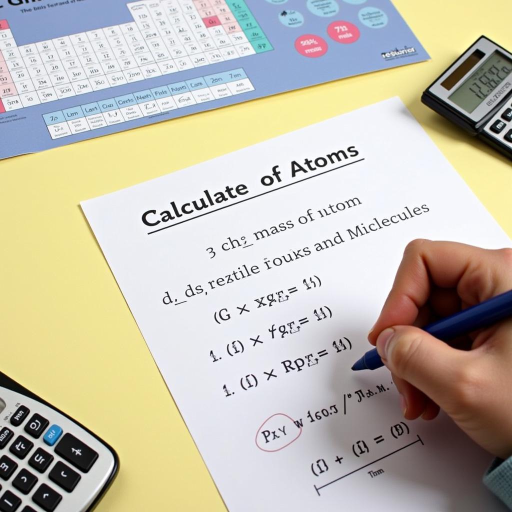 Calculating the Mass of Atoms and Molecules