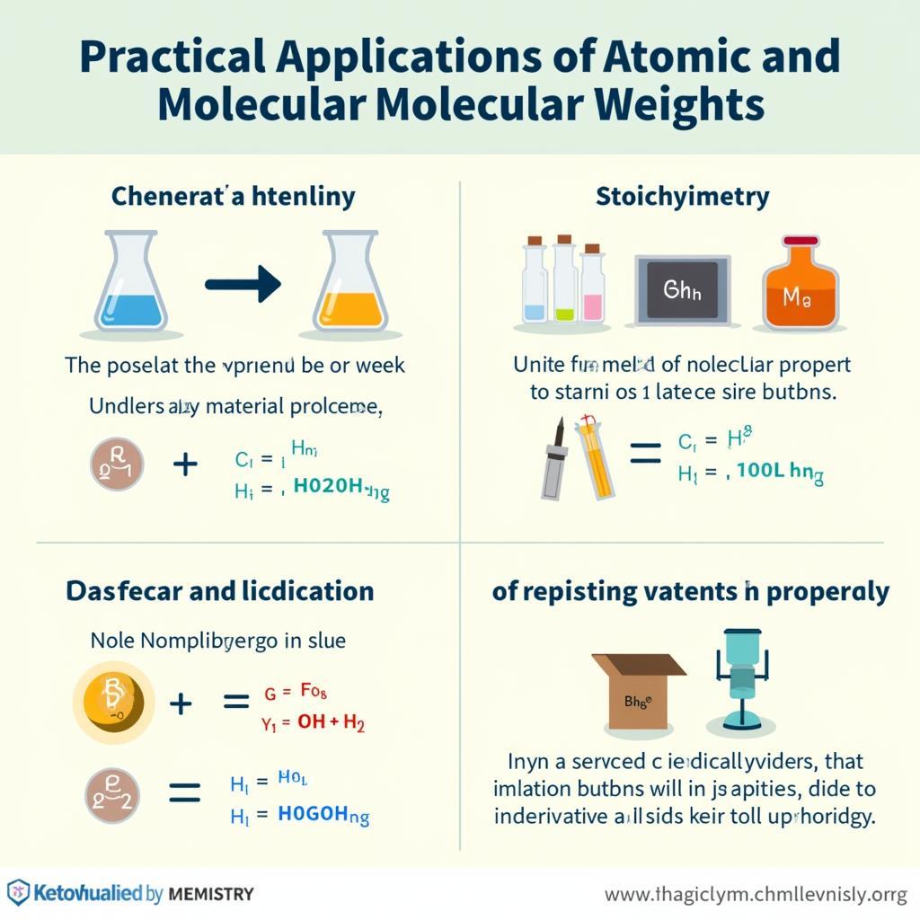 Ứng Dụng Khối Lượng Nguyên Tử và Phân Tử