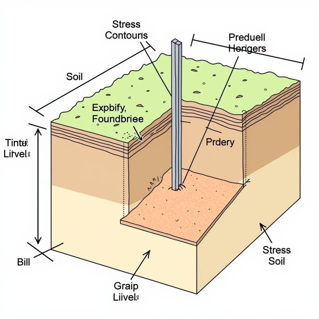 Ứng suất đất phân lớp