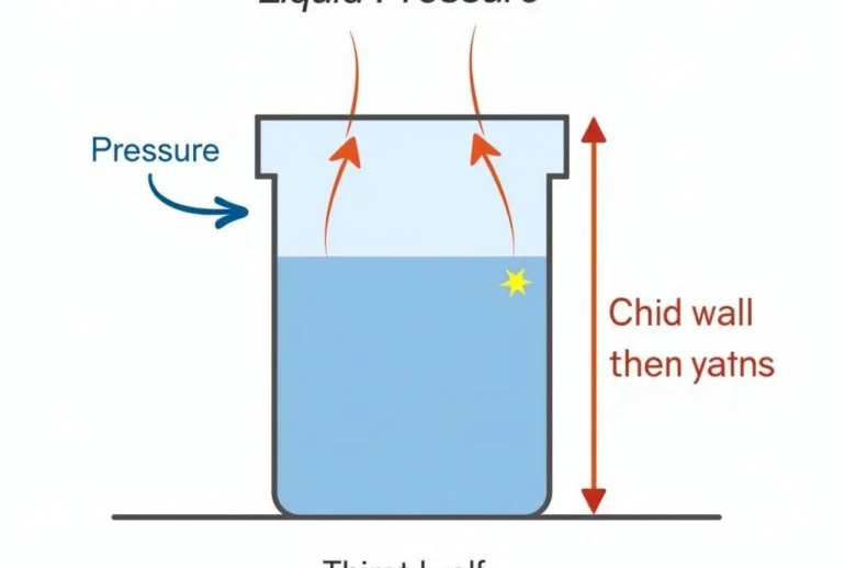 Áp suất chất lỏng trong vật lý 8