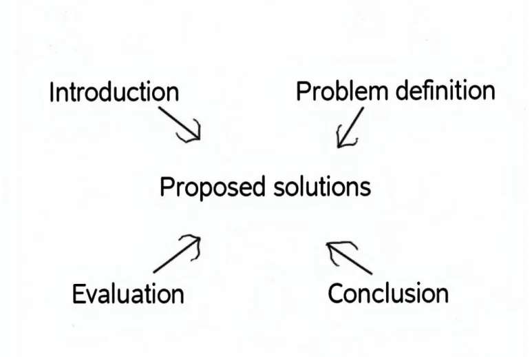 Cấu trúc bài tiểu luận giải quyết vấn đề