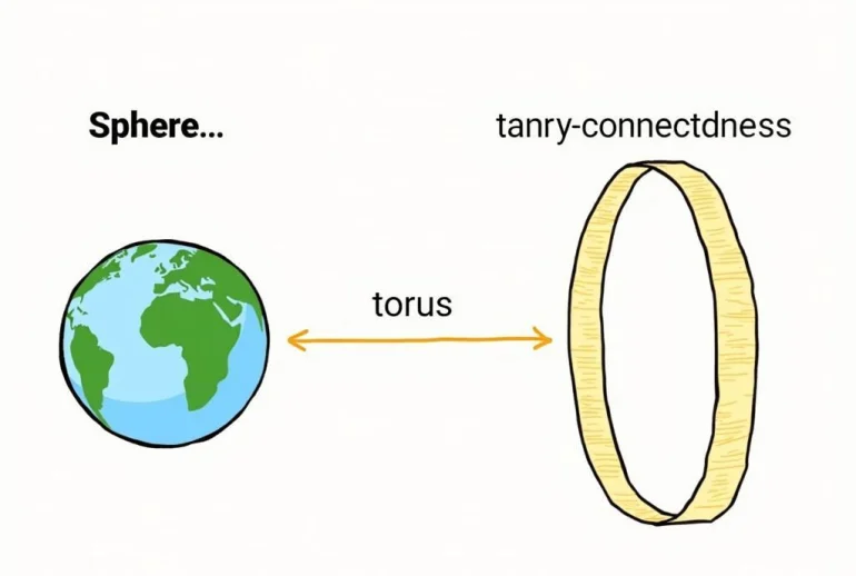 Giải thích trực quan về Giả thuyết Poincaré, một trong những bài toán của Giải Thiên niên kỷ.