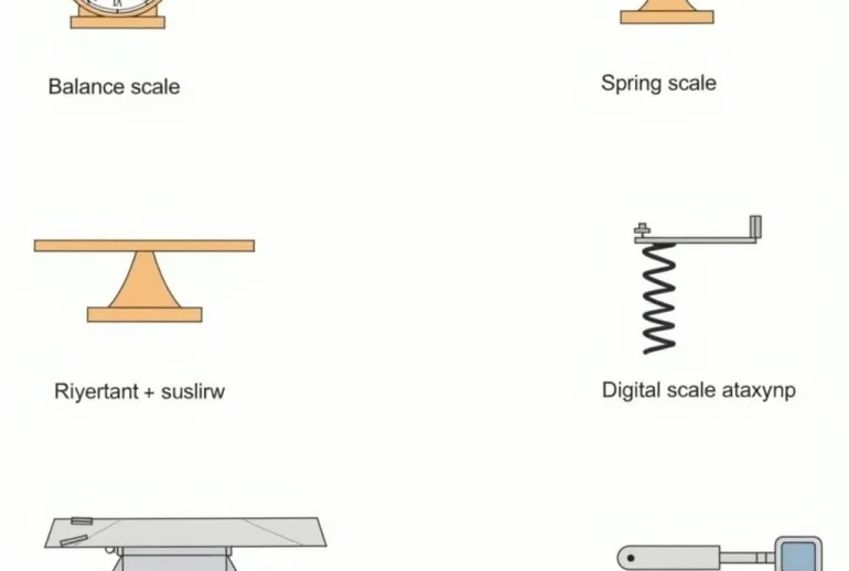 Các loại cân trong vật lý