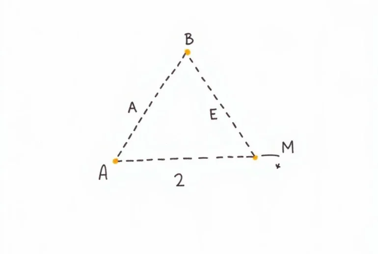 Công thức tính diện tích hình tam giác