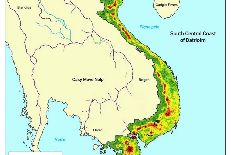 Đặc điểm tự nhiên Duyên hải Nam Trung Bộ