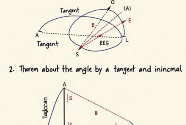 Định Lý Góc Nội Tiếp và Góc Tạo bởi Tia Tiếp Tuyến và Dây Cung
