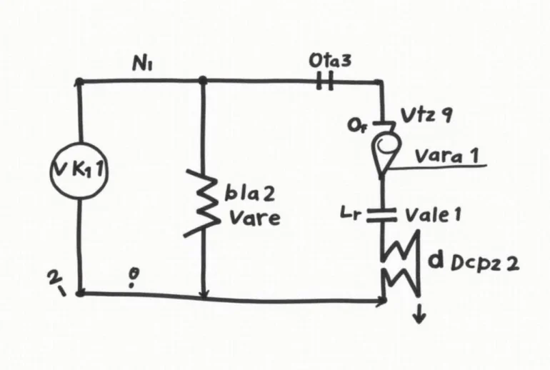 Giải bài 2.3 SBT Vật Lý 9 - Sơ đồ mạch điện