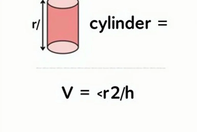 Hình trụ và công thức tính thể tích