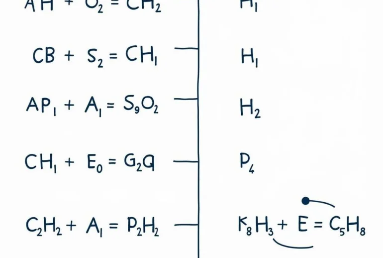 Giải bài phản ứng hóa học lớp 8: Cân bằng phương trình