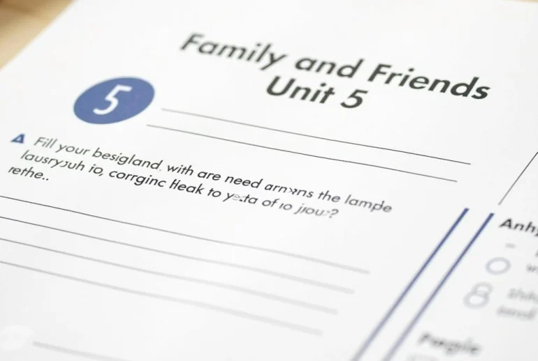 Family and Friends 5 Workbook Unit 5 Exercises