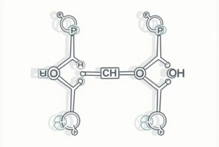 Hình ảnh minh họa liên kết peptit trong phân tử protein