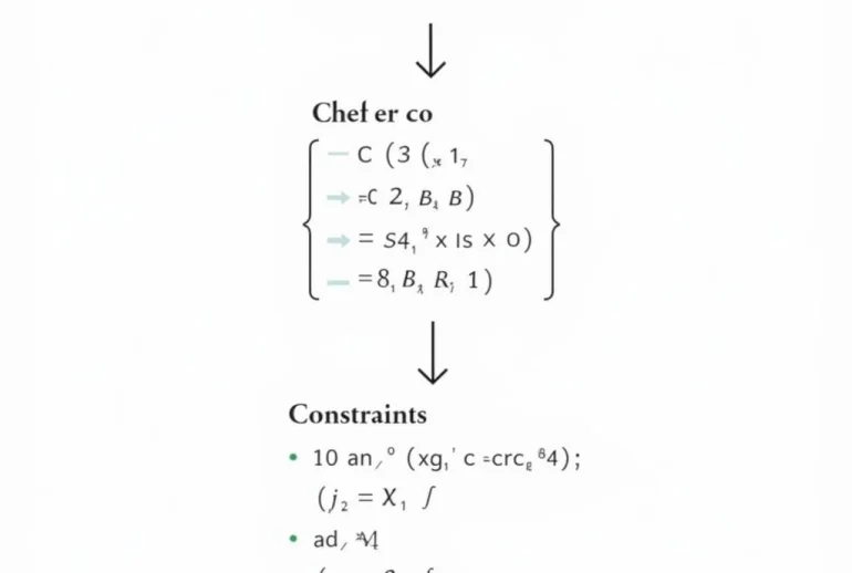 Ví dụ về xác định hàm mục tiêu và ràng buộc trong Matlab