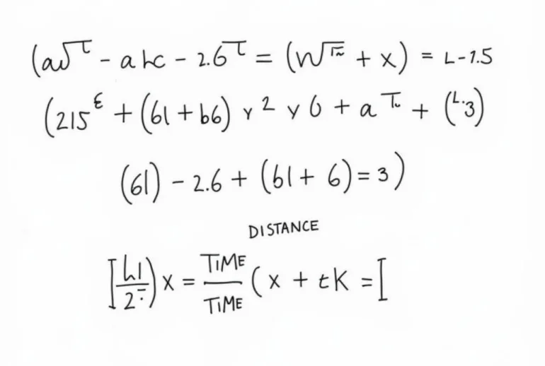 Công thức tính vận tốc ô tô