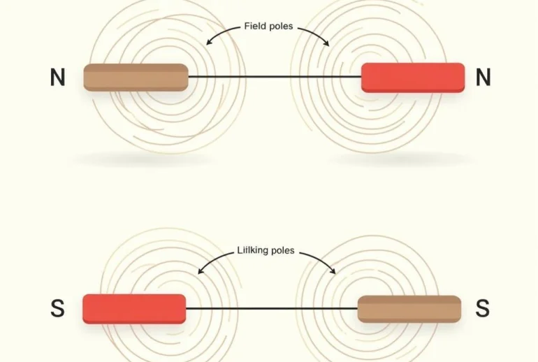 Hiện tượng tương tác giữa hai nam châm