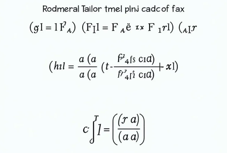 Công thức khai triển Taylor