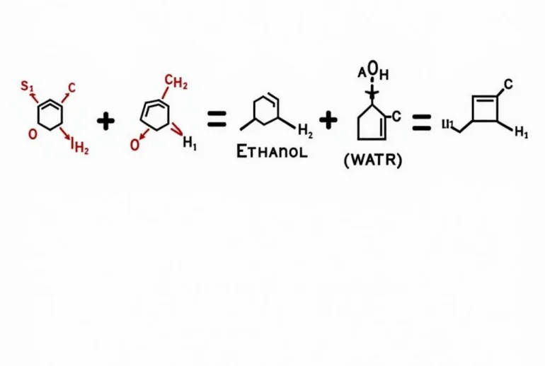 Phản ứng hóa học của rượu etylic