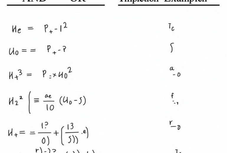 Các phép toán logic trên mệnh đề