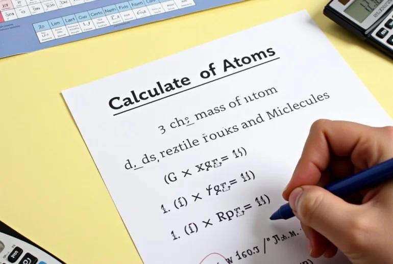 Calculating the Mass of Atoms and Molecules