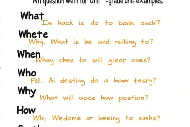 Ví dụ về Wh-questions trong Unit 2 lớp 8